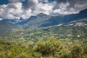 As Montanhas do Rife Marrocos