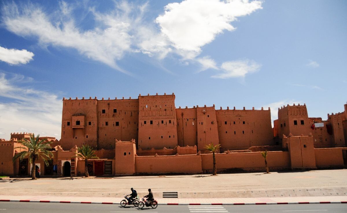 Cidade de Ouarzazate em Marrocos