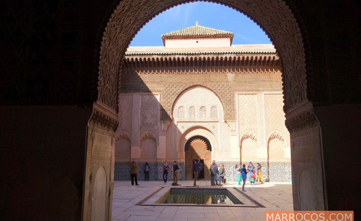 Madraça Ben Youssef escola religiosa do século XVI em Marraquexe