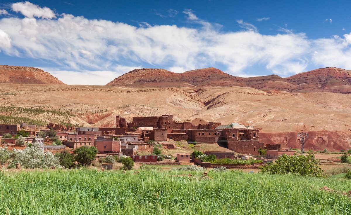 Parque Nacional do Alto Atlas Oriental Marrocos