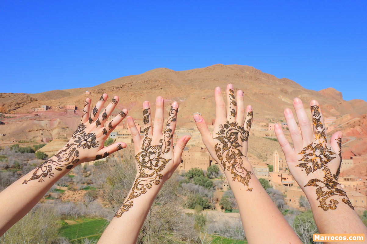Tatuagem de Henna Marrocos