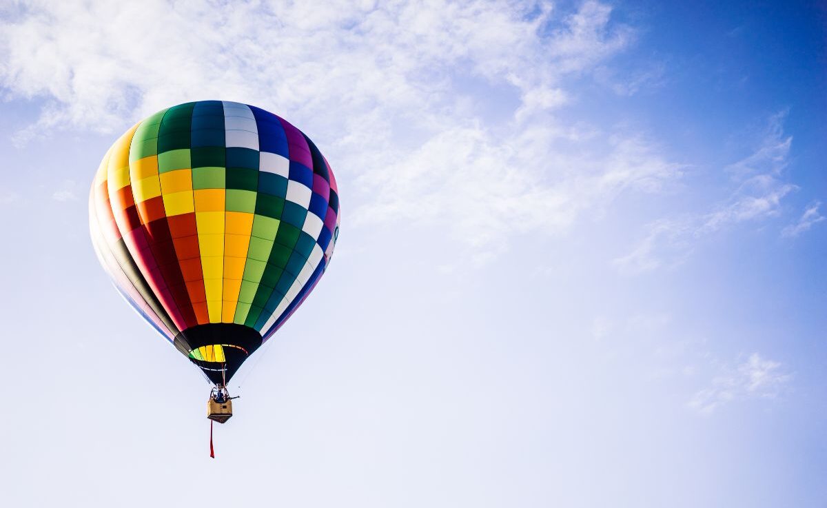 Viagem de balão em Marrocos