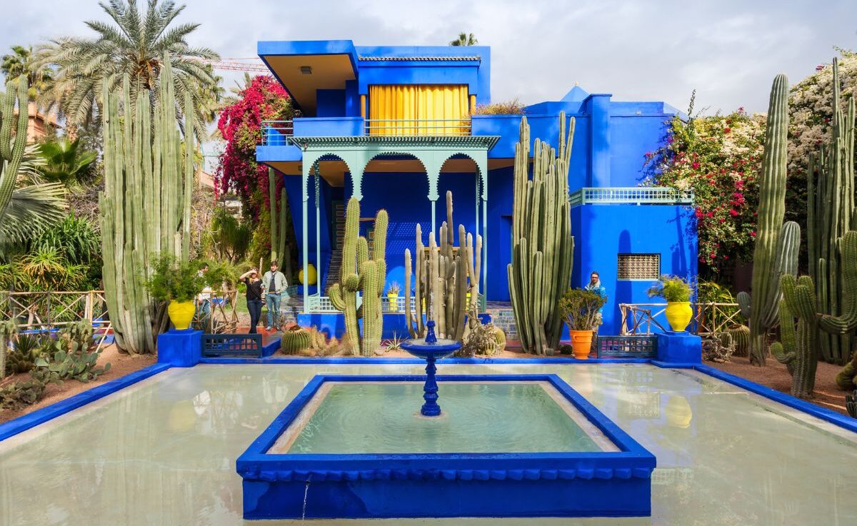 Yves Saint Laurent em Marrocos - O criador dos Jardins Majorelle